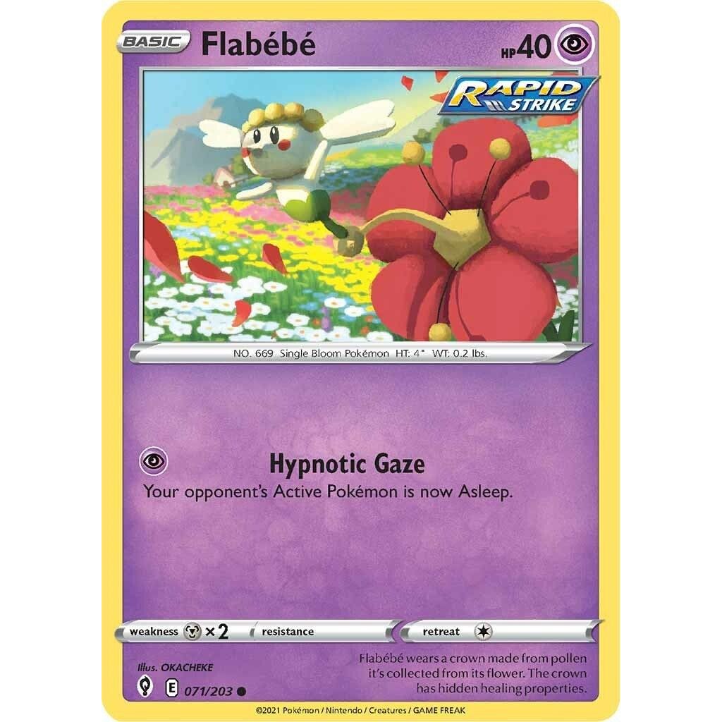 Image for Flabebe (071/203) (SWSH07) - Pokemon