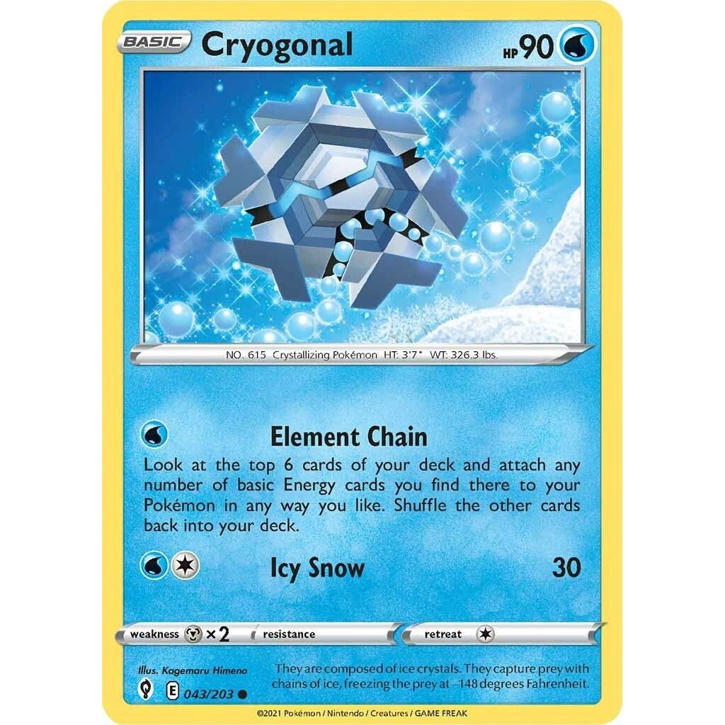 Image for Cryogonal (043/203) (SWSH07) - Pokemon