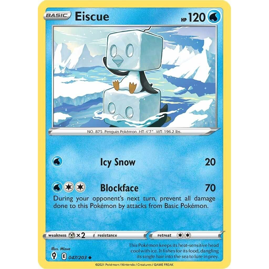 Image for Eiscue (047/203) (SWSH07) - Pokemon