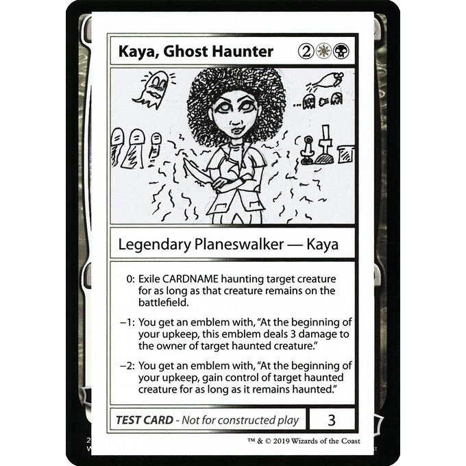 Image for Kaya, Ghost Haunter (No PW Symbol) (CMB1) - Magic: The Gathering