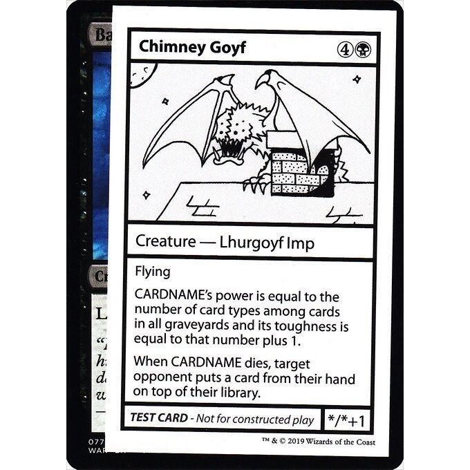 Image for Chimney Goyf (No PW Symbol) (CMB1) - Magic: The Gathering
