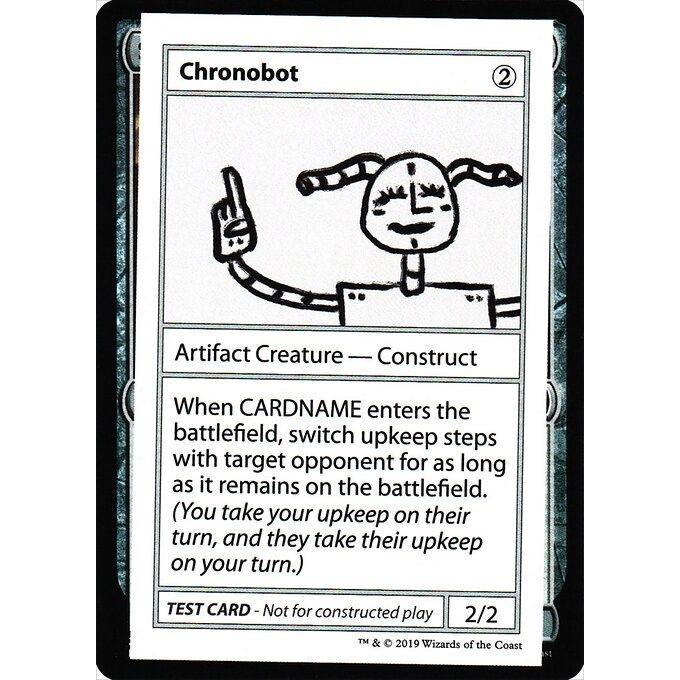 Image for Chronobot (No PW Symbol) (CMB1) - Magic: The Gathering