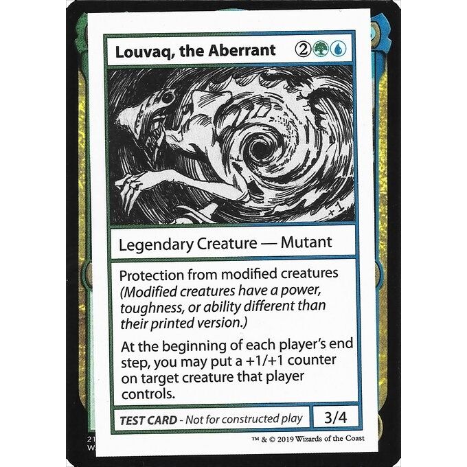 Image for Louvaq, the Aberrant (No PW Symbol) (CMB1) - Magic: The Gathering
