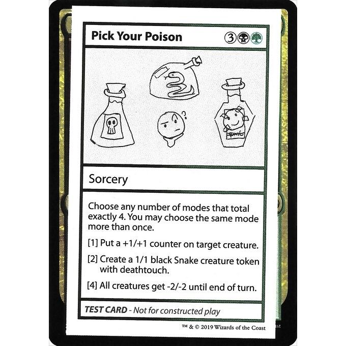 Image for Pick Your Poison (No PW Symbol) (CMB1) - Magic: The Gathering