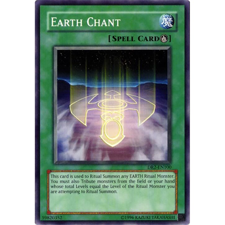 Image for Earth Chant (DR2-EN100) (DR2) - YuGiOh