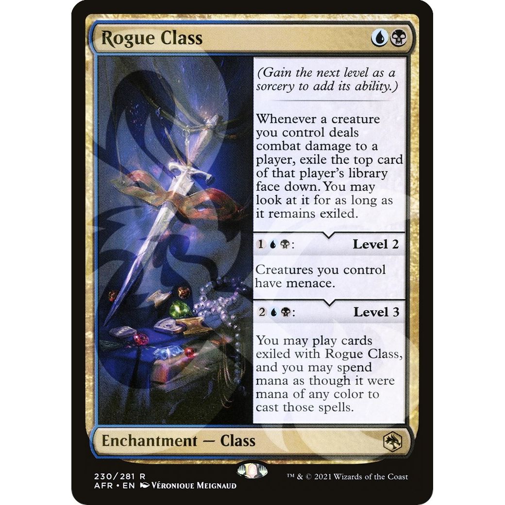 Image for Rogue Class (230) (AFR&) - Magic: The Gathering