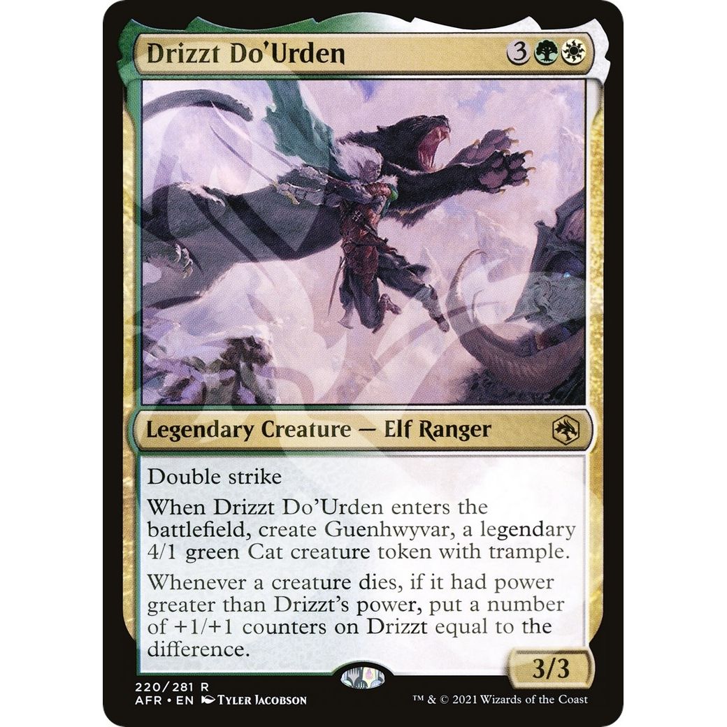 Image for Drizzt Do'Urden (220) (AFR&) - Magic: The Gathering