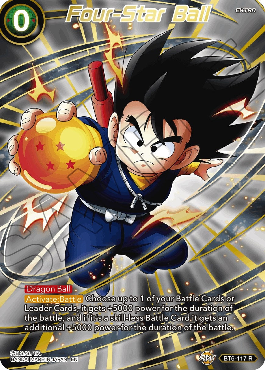 Image for Four-Star Ball (Alternate Art) (BT6-117) (DBS-BE19) - Dragon Ball Super: Masters