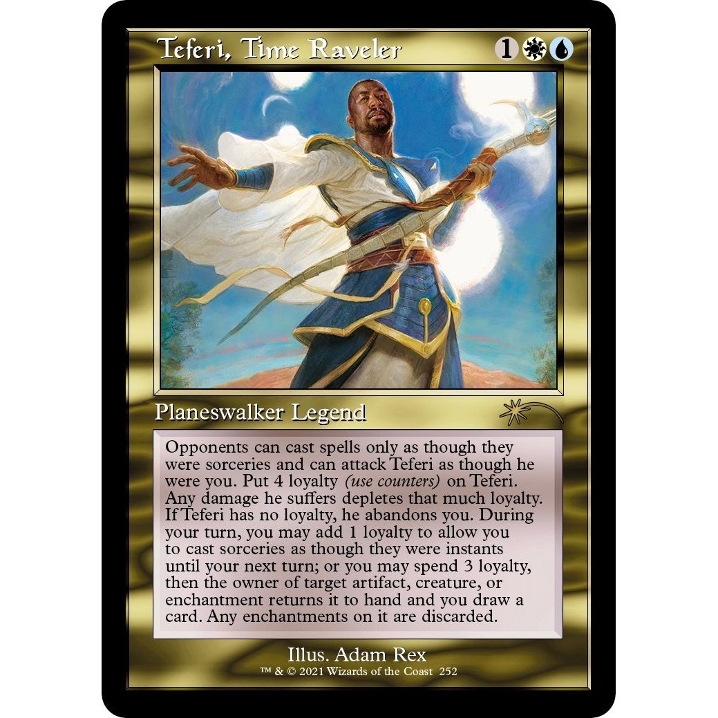 Image for Teferi, Time Raveler (252) (SLD) - Magic: The Gathering