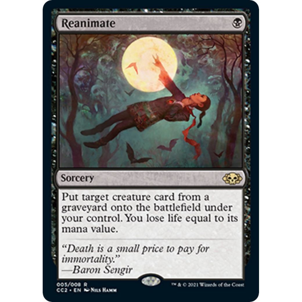 Image for Reanimate (5) (CC2) - Magic: The Gathering