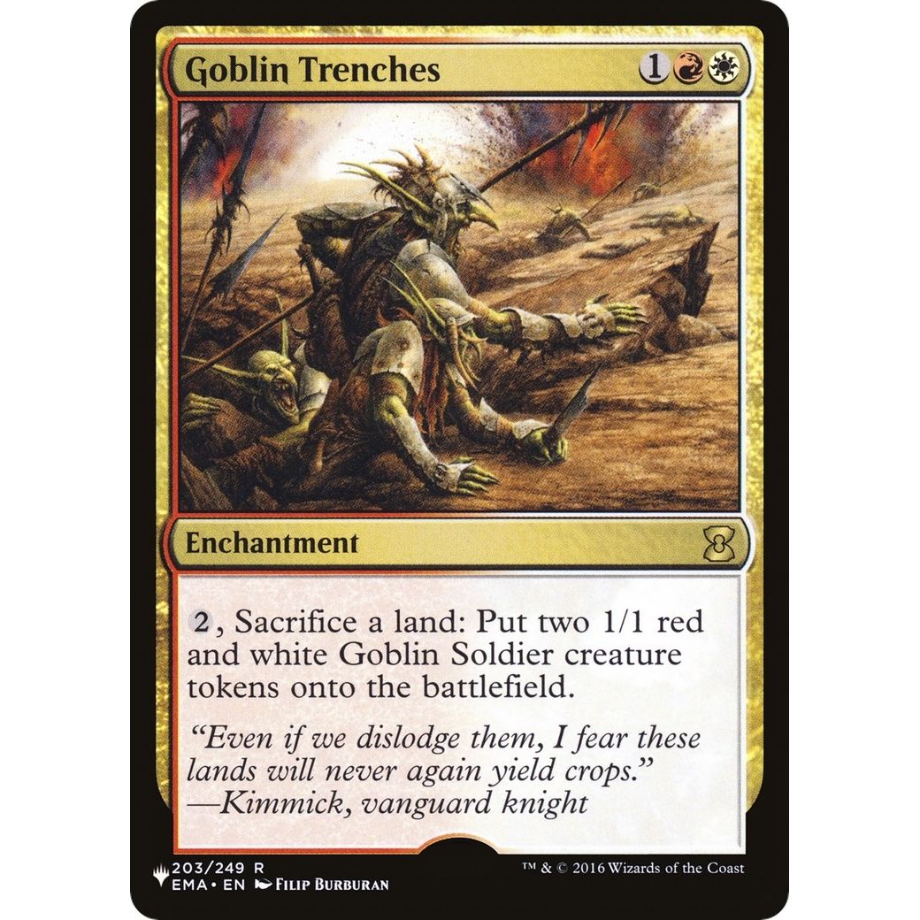Image for Goblin Trenches (203/249) (LIST) - Magic: The Gathering