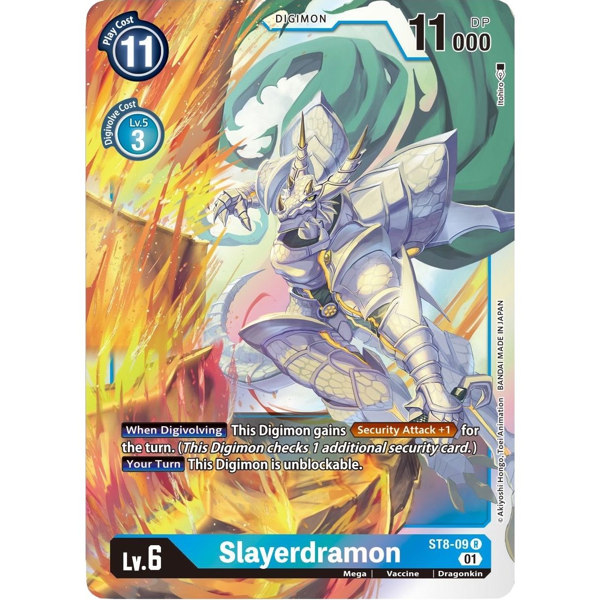 Image for Slayerdramon (ST8-09 R) (ST-8) - Digimon Card Game