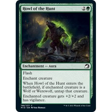 Image for Howl of the Hunt (188) (MID) - Magic: The Gathering