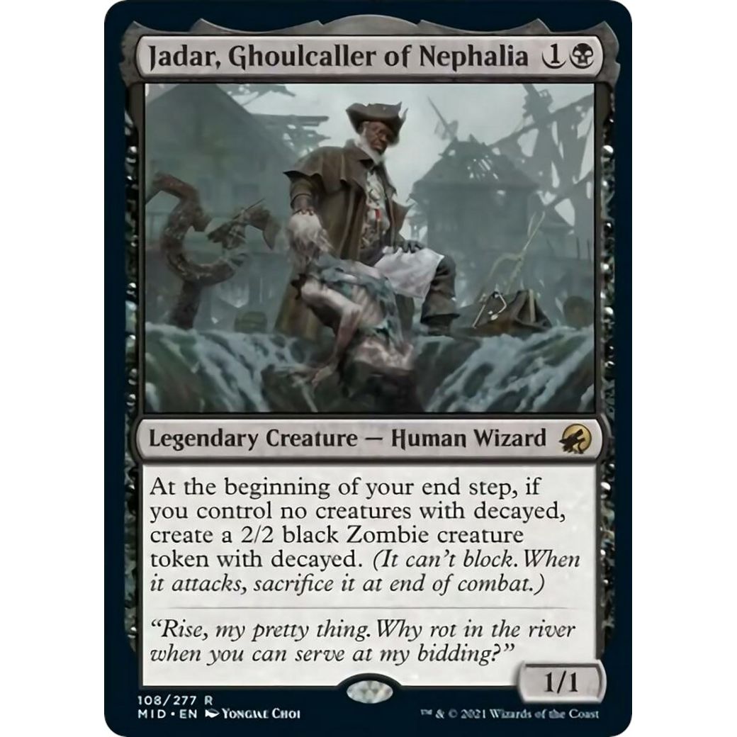 Image for Jadar, Ghoulcaller of Nephalia (108) (MID) - Magic: The Gathering
