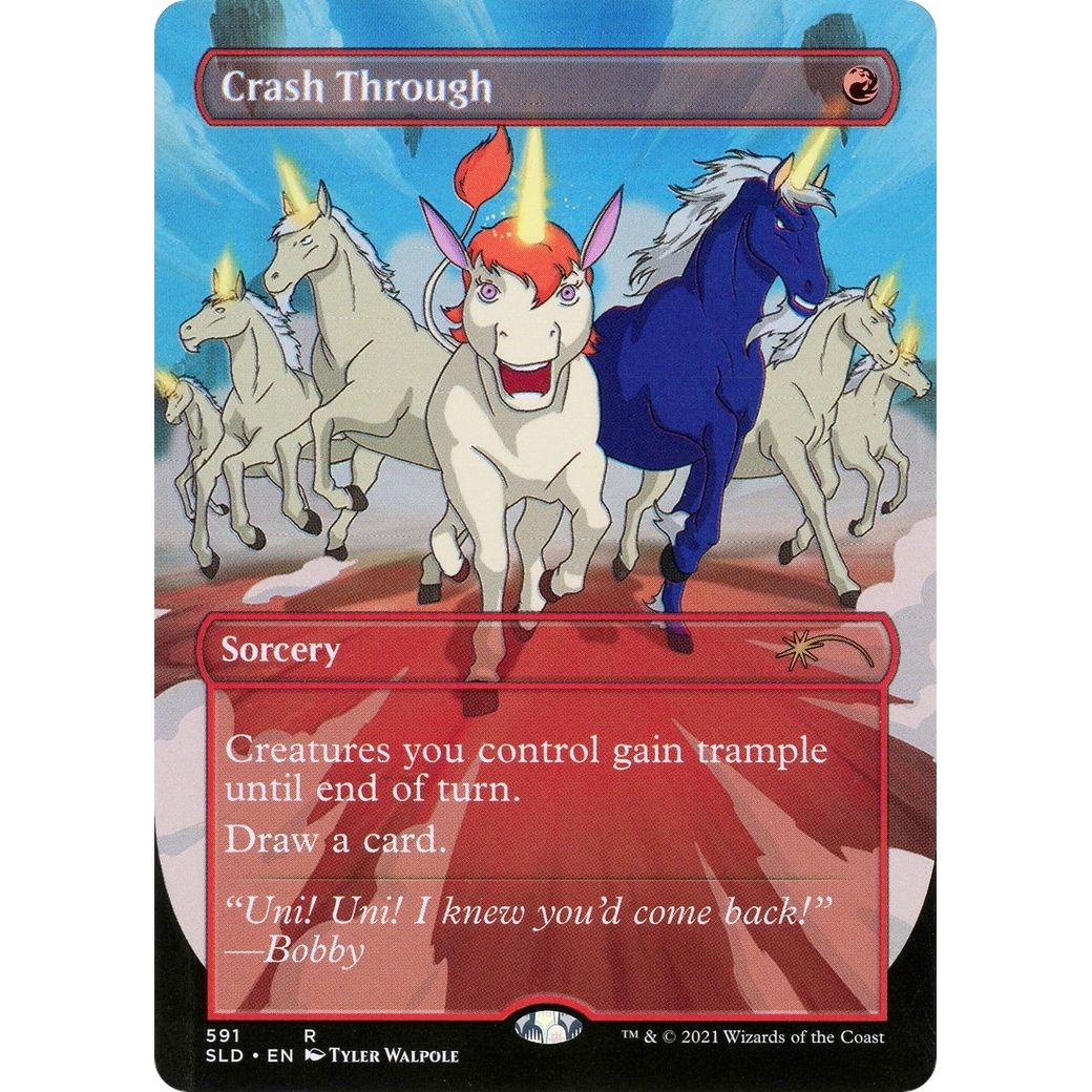 Image for Crash Through (591) (SLD) - Magic: The Gathering