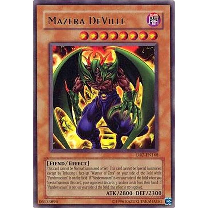 Image for Mazera DeVille (DR2-EN168) (DR2) - YuGiOh