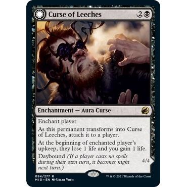 Image for Curse of Leeches (94) (MID) - Magic: The Gathering