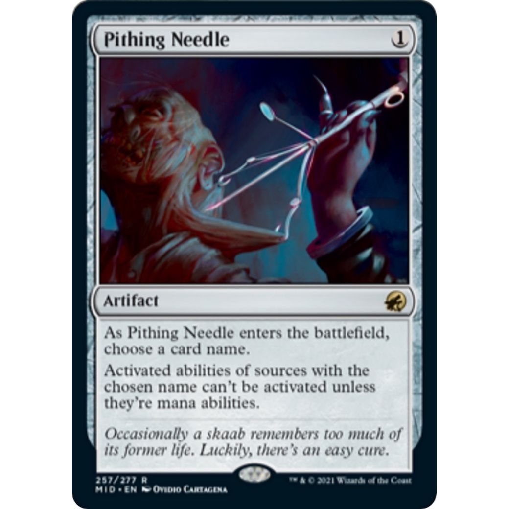 Image for Pithing Needle (257) (MID) - Magic: The Gathering