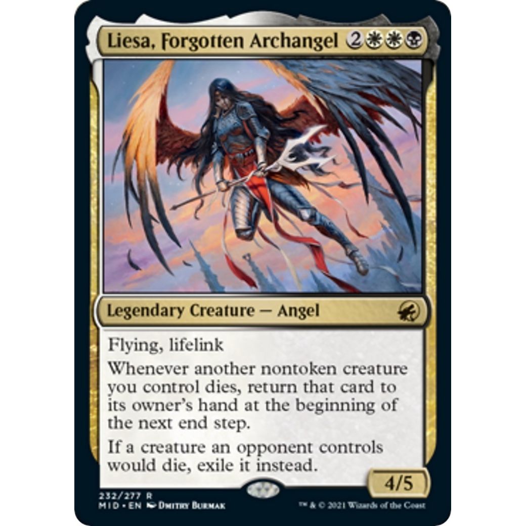 Image for Liesa, Forgotten Archangel (232) (MID) - Magic: The Gathering