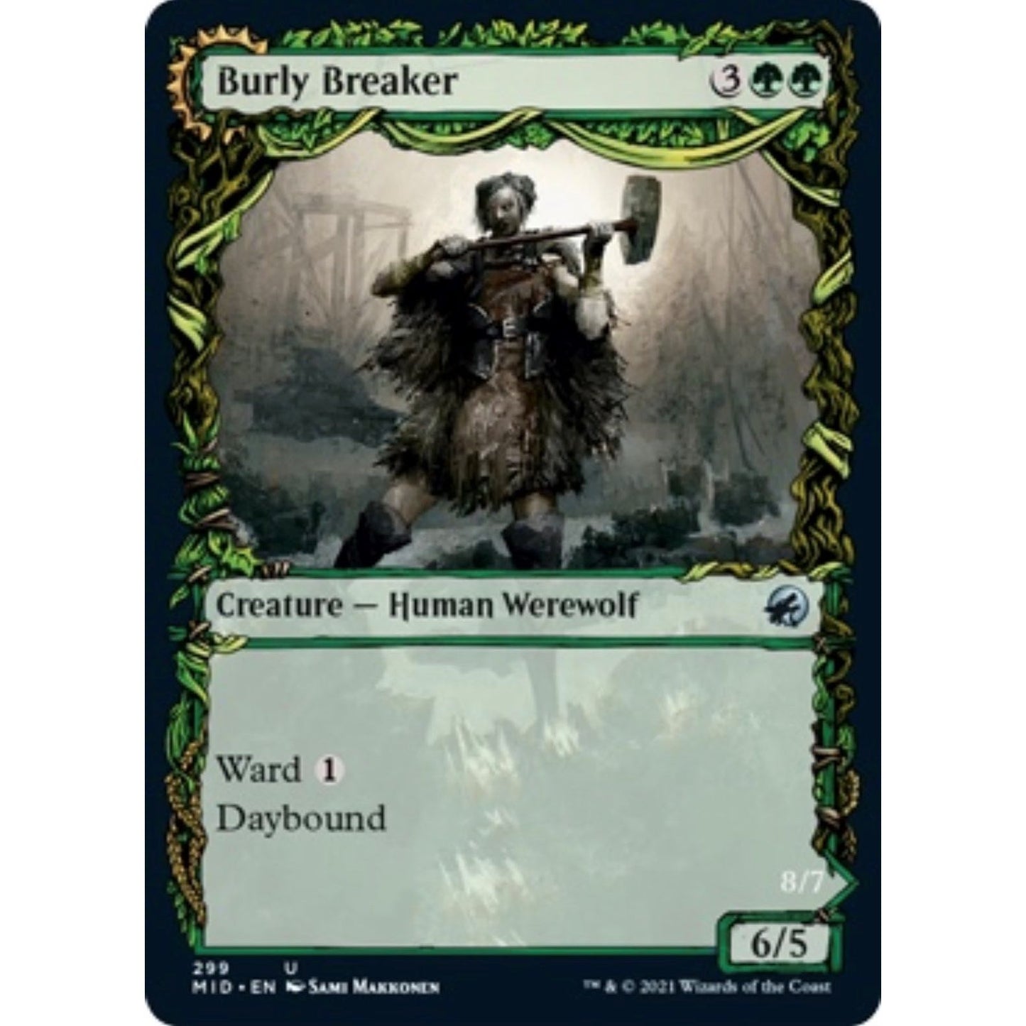 Image for Burly Breaker (Showcase) (299) (MID) - Magic: The Gathering
