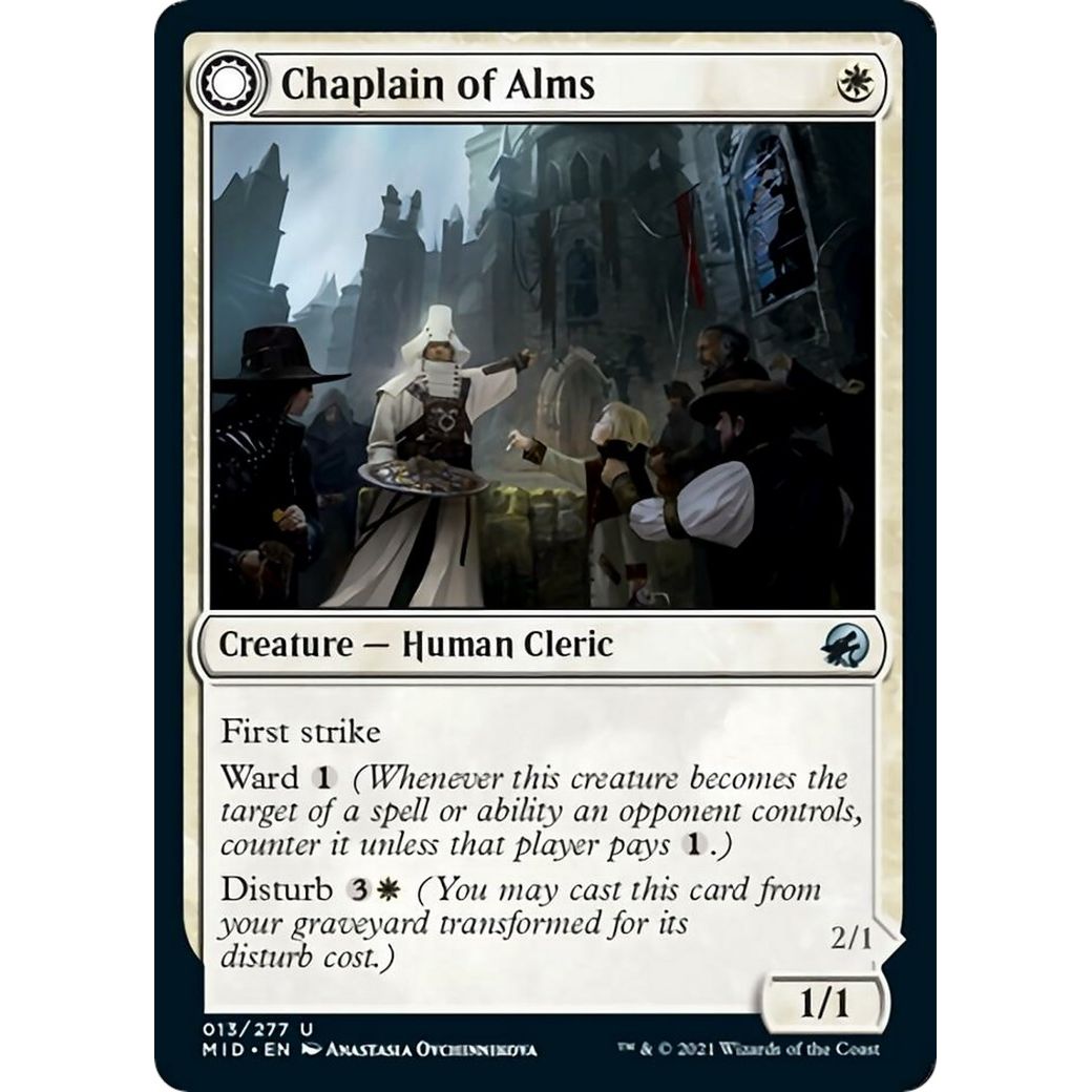 Image for Chaplain of Alms (13) (MID) - Magic: The Gathering