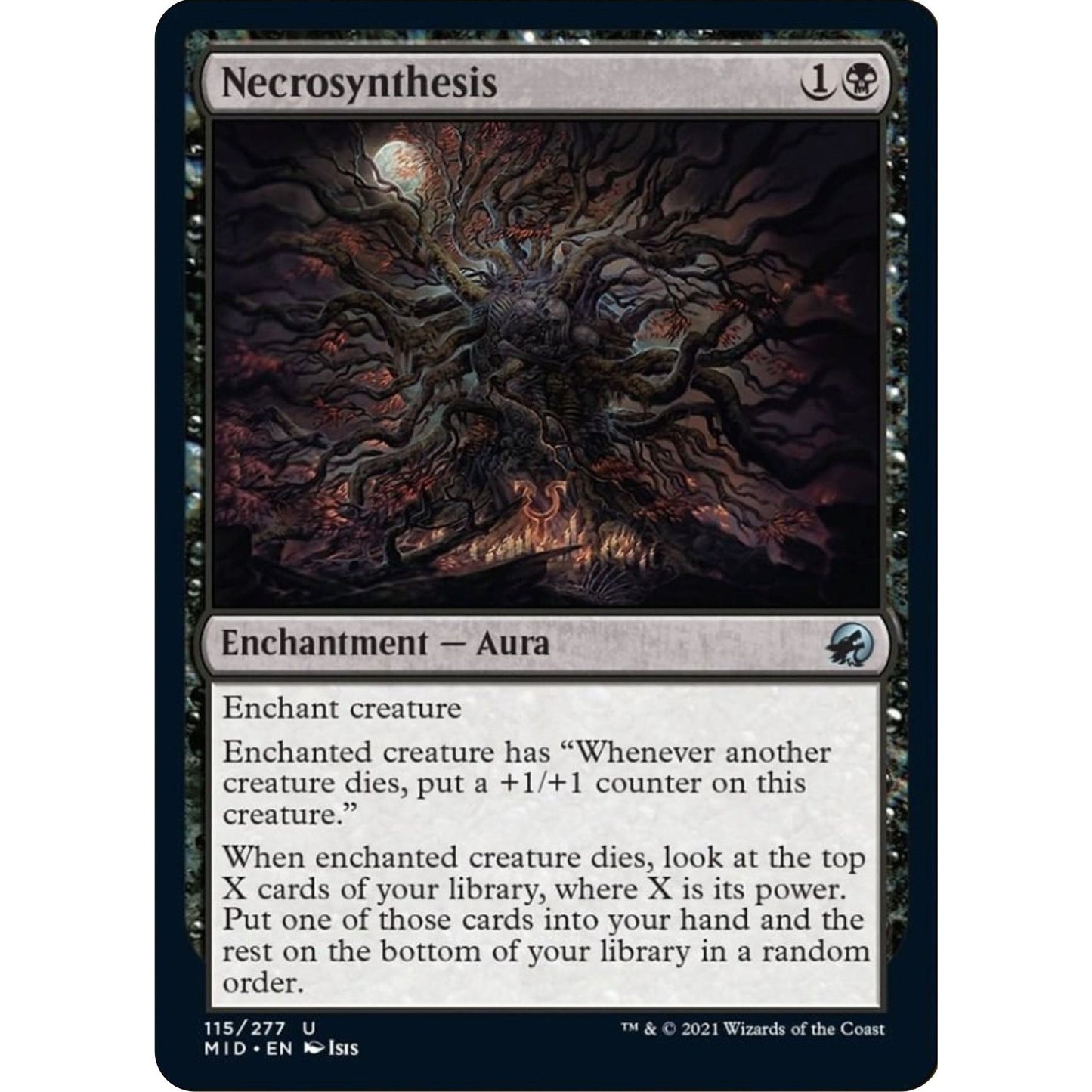 Image for Necrosynthesis (115) (MID) - Magic: The Gathering
