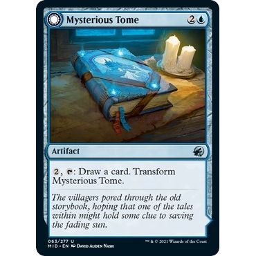 Image for Mysterious Tome (63) (MID) - Magic: The Gathering