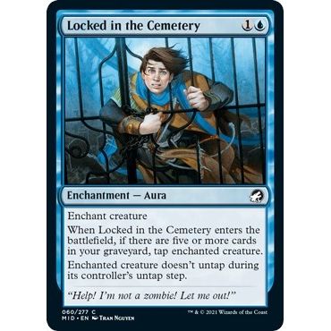 Image for Locked in the Cemetery (60) (MID) - Magic: The Gathering