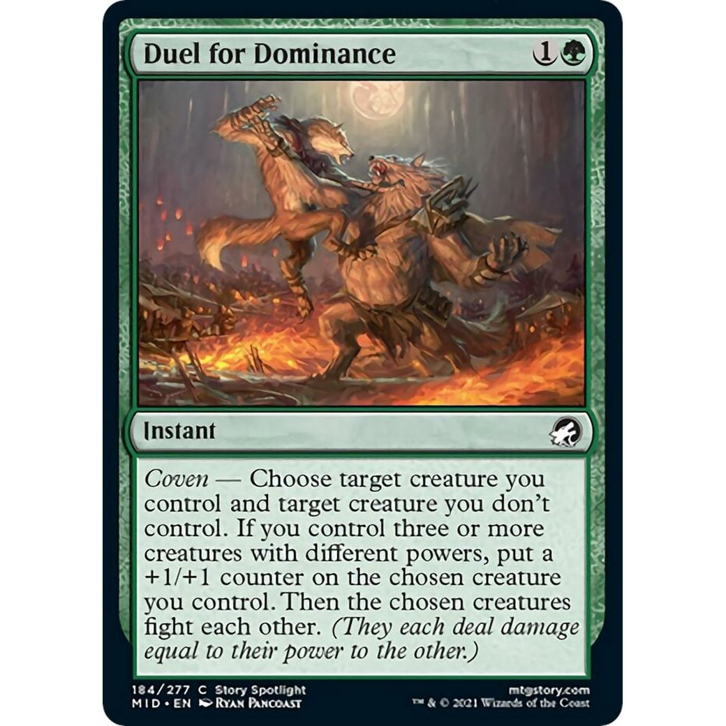 Image for Duel for Dominance (184) (MID) - Magic: The Gathering