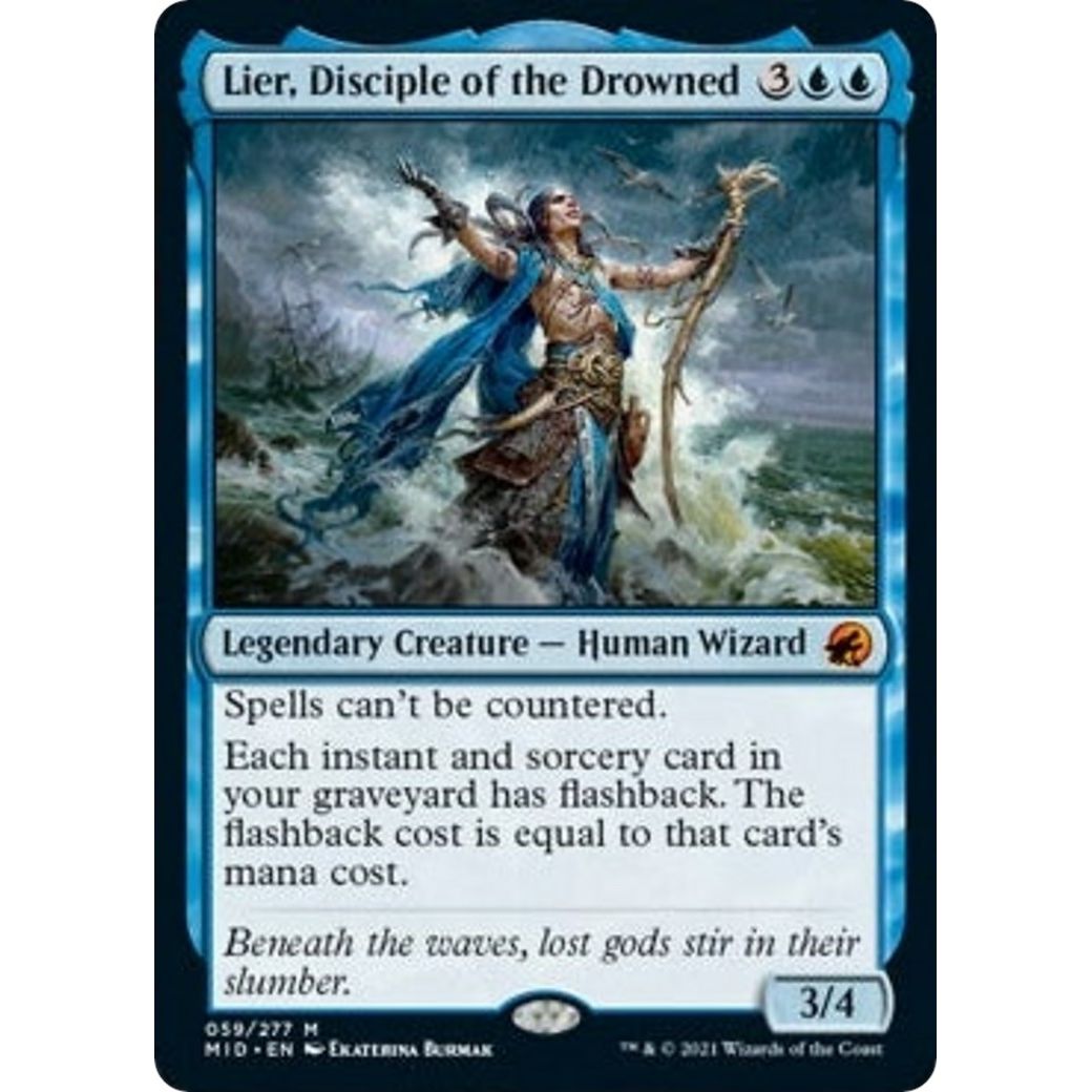 Image for Lier, Disciple of the Drowned (59) (MID) - Magic: The Gathering