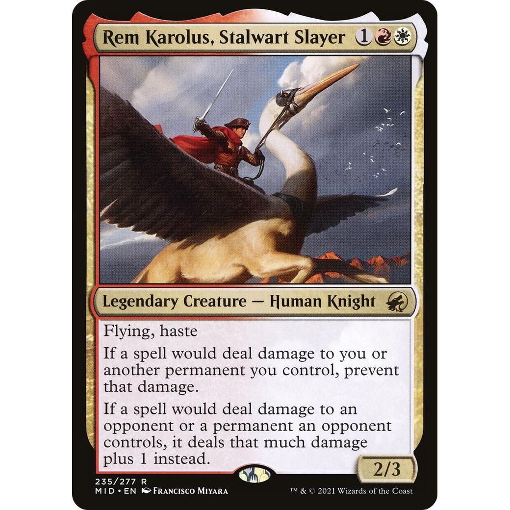Image for Rem Karolus, Stalwart Slayer (235) (MID) - Magic: The Gathering