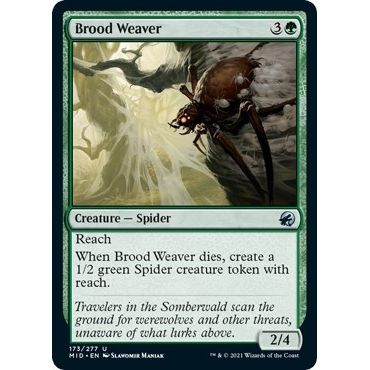 Image for Brood Weaver (173) (MID) - Magic: The Gathering