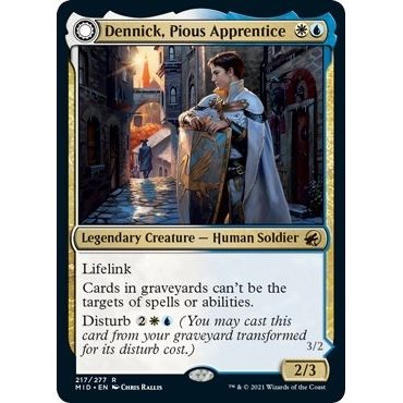 Image for Dennick, Pious Apprentice (217) (MID) - Magic: The Gathering
