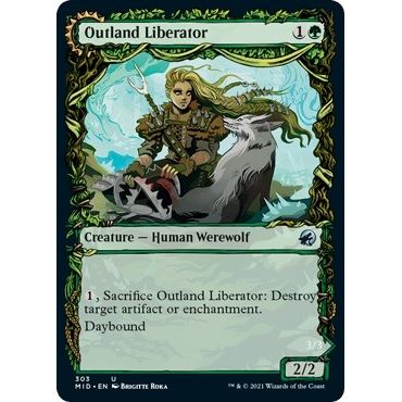 Image for Outland Liberator (Showcase) (303) (MID) - Magic: The Gathering