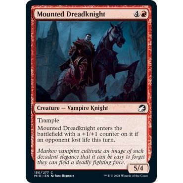 Image for Mounted Dreadknight (150) (MID) - Magic: The Gathering