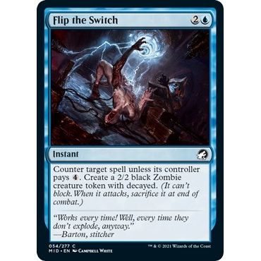 Image for Flip the Switch (54) (MID) - Magic: The Gathering