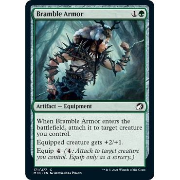Image for Bramble Armor (171) (MID) - Magic: The Gathering