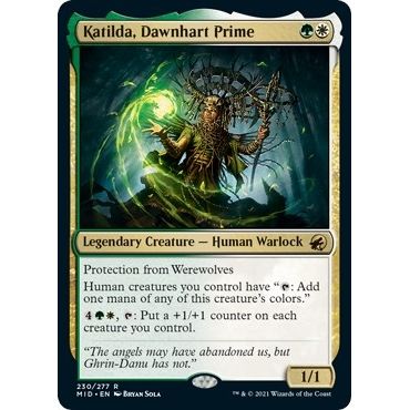 Image for Katilda, Dawnhart Prime (230) (MID) - Magic: The Gathering
