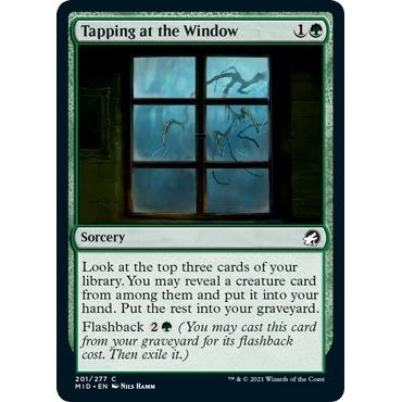 Image for Tapping at the Window (201) (MID) - Magic: The Gathering