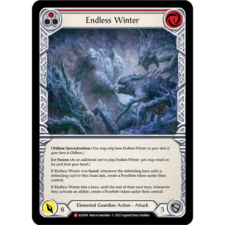 Image for Endless Winter (ELE004) (ELE) - Flesh and Blood TCG