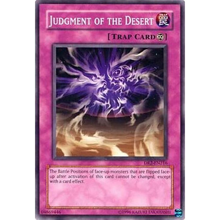 Image for Judgment of the Desert (DR2-EN216) (DR2) - YuGiOh
