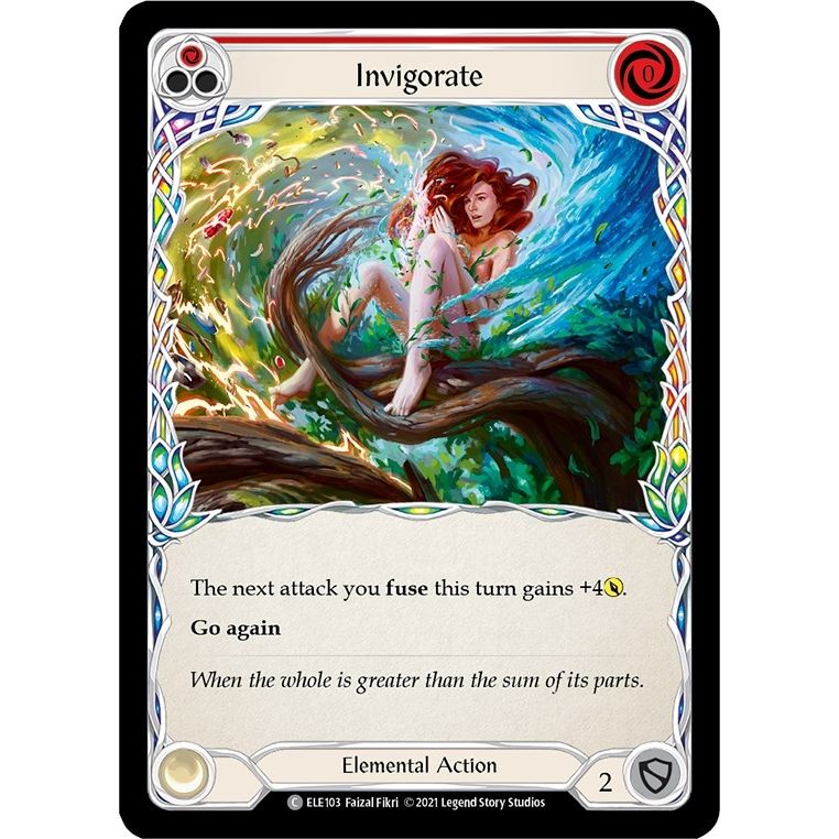 Image for Invigorate (Red) (ELE103) (ELE) - Flesh and Blood TCG
