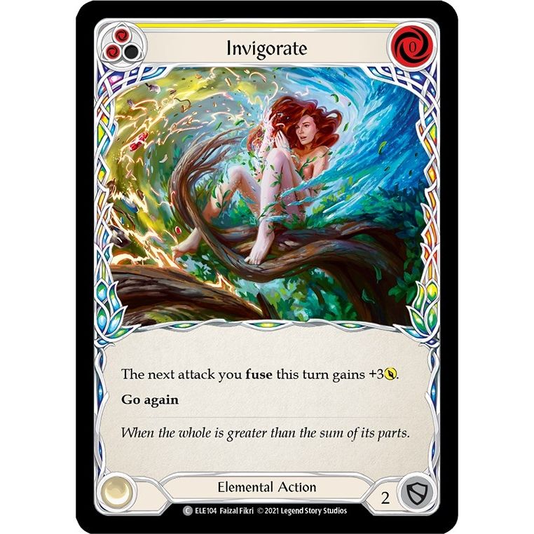 Image for Invigorate (Yellow) (ELE104) (ELE) - Flesh and Blood TCG