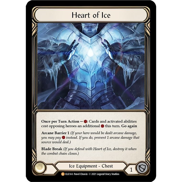 Image for Heart of Ice (ELE144) (ELE) - Flesh and Blood TCG