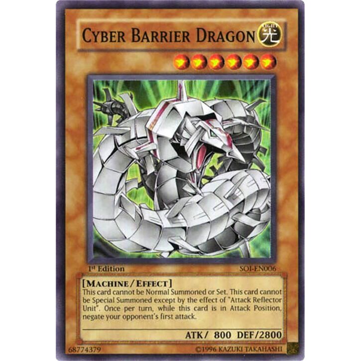 Image for Cyber Barrier Dragon (SOI-EN006) (SOI) - YuGiOh