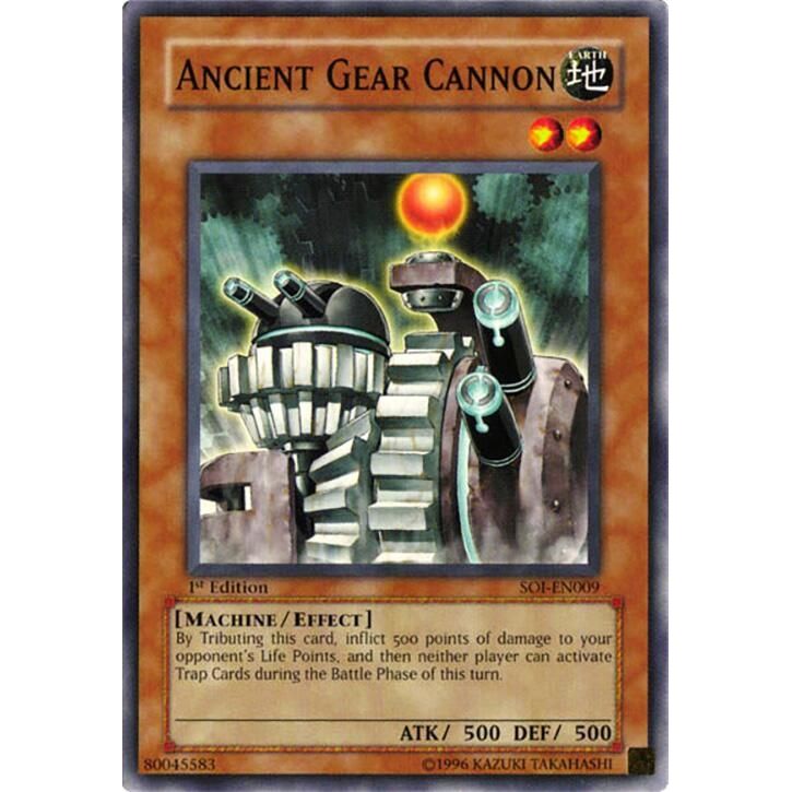 Image for Ancient Gear Cannon (SOI-EN009) (SOI) - YuGiOh