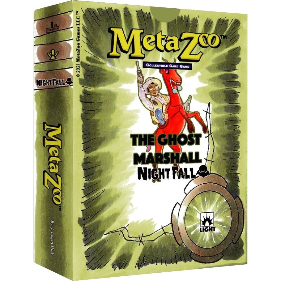 Image for Nightfall Tribal Theme Deck: The Ghost Marshall - First Edition - MetaZoo