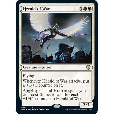 Image for Herald of War (86) (MIC) - Magic: The Gathering