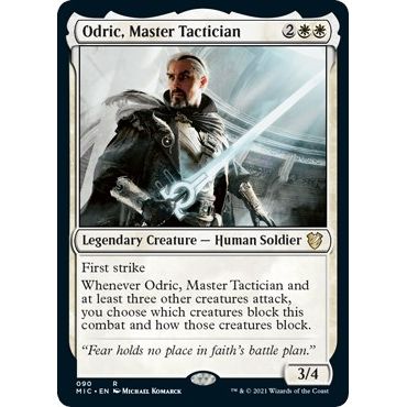 Image for Odric, Master Tactician (90) (MIC) - Magic: The Gathering