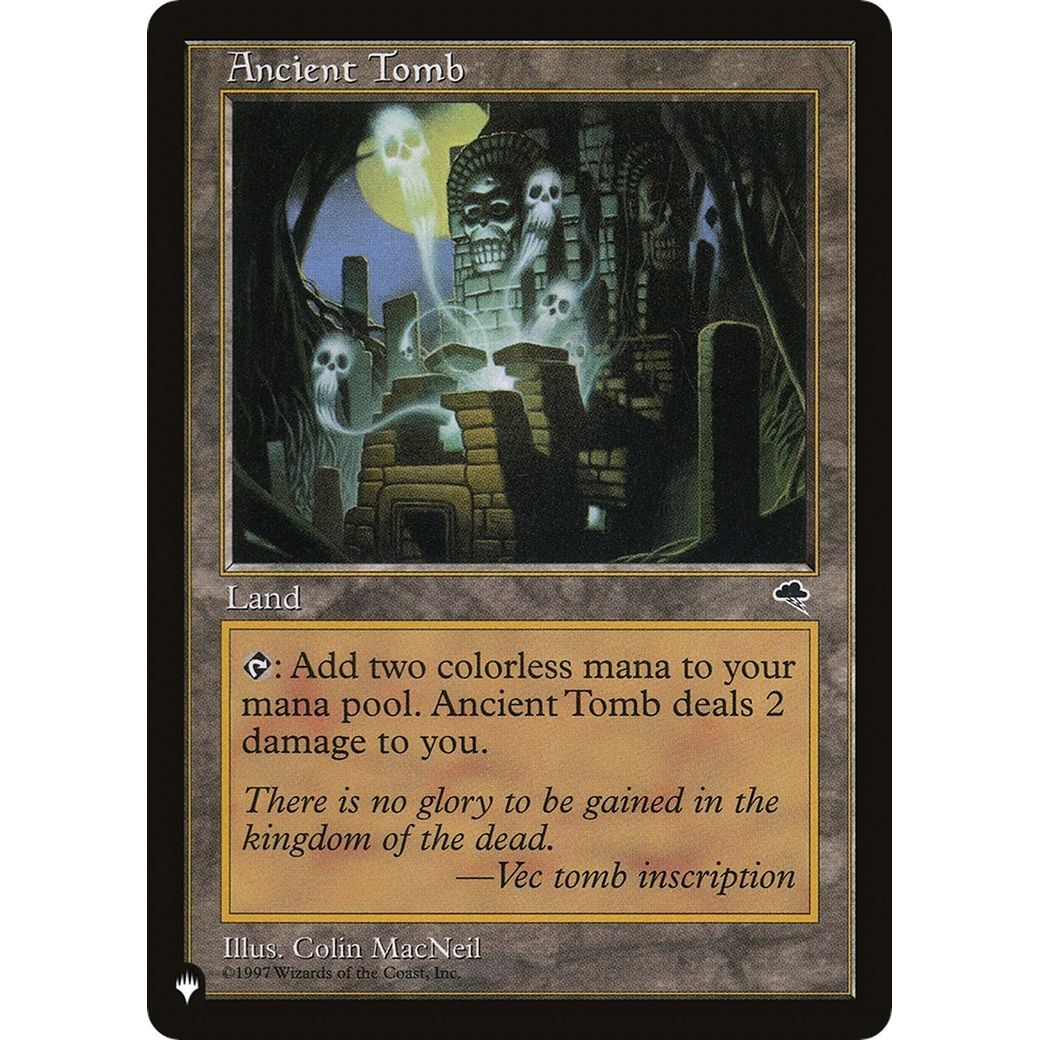 Image for Ancient Tomb (LIST) - Magic: The Gathering